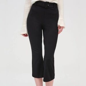 For Love And Lemons Shawna Black Capris- Size M